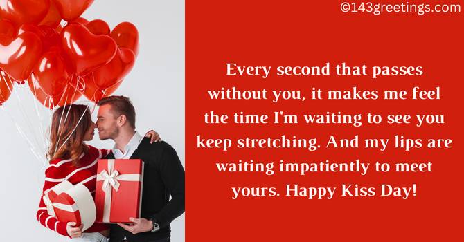 Kiss Day Quotes for Long Distance Relationship