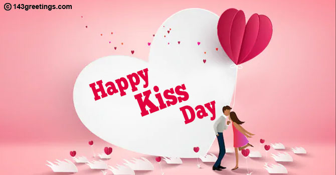 Romantic Happy Kiss Day Message