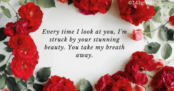 Message to Appreciate Her Beauty Message to Appreciate Her Beauty