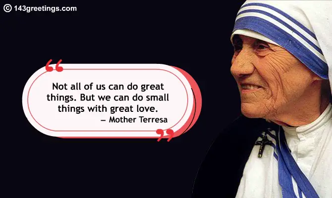 mother teresa quotes for happines
