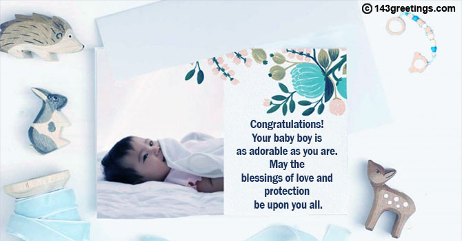 Naming Ceremony Messages for a Baby Boy