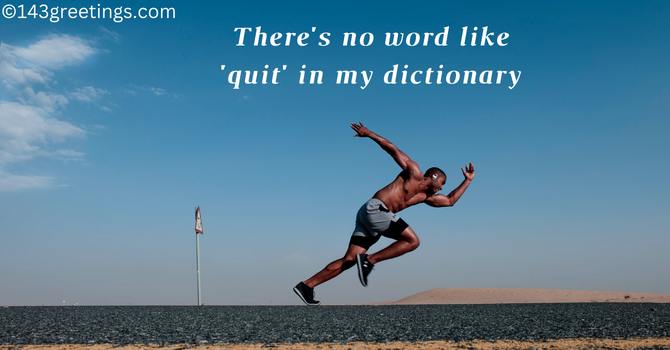 Never Give Up Messages for Her<