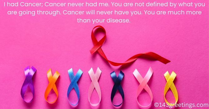 Positive Thinking World Cancer Day Quotes Positive Thinking World Cancer Day Quotes