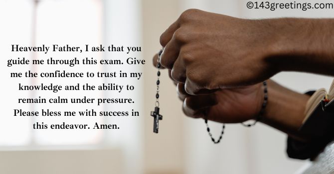 Powerful Prayer to Pass an Exam Catholic