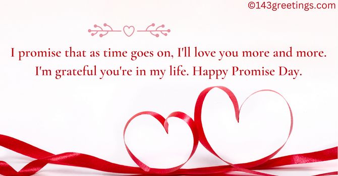 Promise Day Messages for Girlfriend