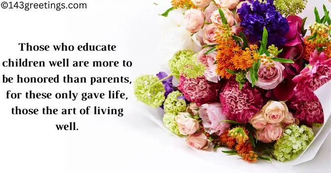 Short Farewell Quotes for Teacher