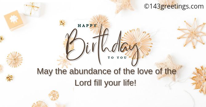 Spiritual Birthday Wishes to a Man