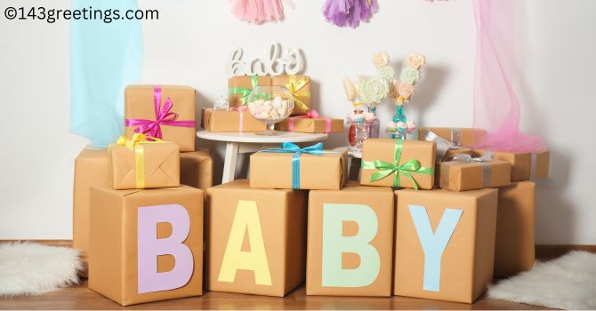 Sweet Baby Shower Gifts Thank You Messages