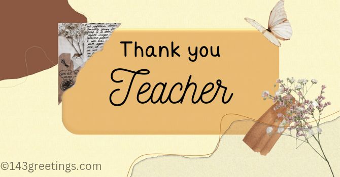 Teacher Thank You Quotes