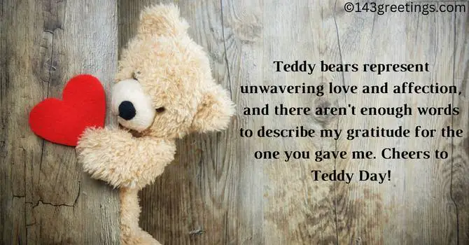 Quotes on Teddy Love