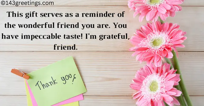 Thank You Message for Gifts Received from a Boyfriend