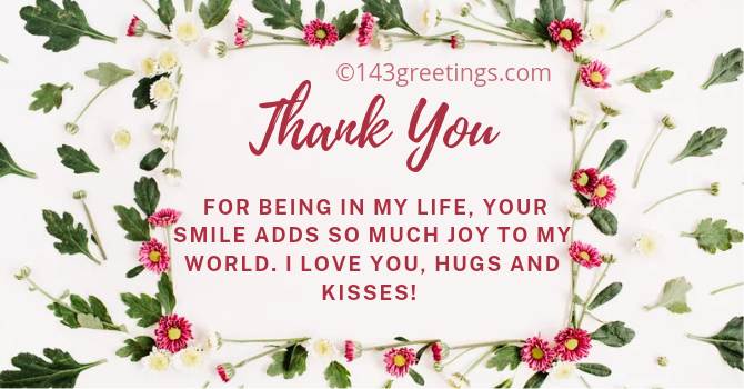 thanks for being in my life thanks for being in my life