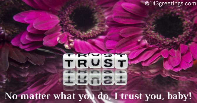 Trust Message for Him