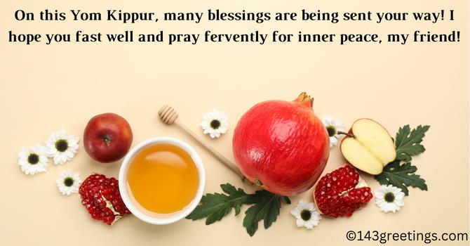 Yom Kippur Greeting English