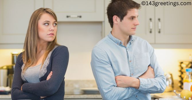 Long Touching Breakup Message for Wife