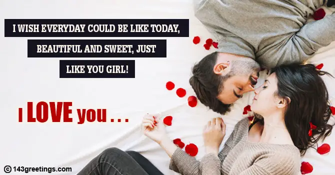 Romantic Messages For Girlfriend