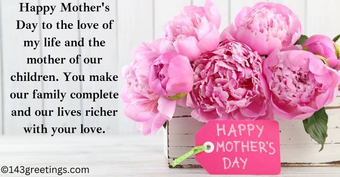 Touching Message for Mother’s Day