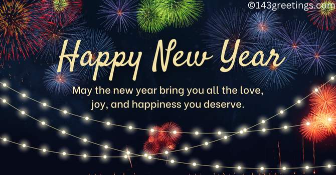 Happy New Year Wishes in English