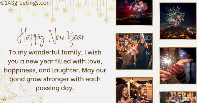 Heart Touching New Year Wishes for Family