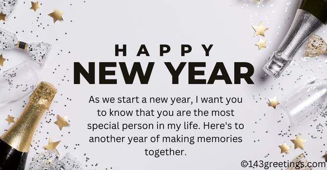 New Year Messages for Special Someone