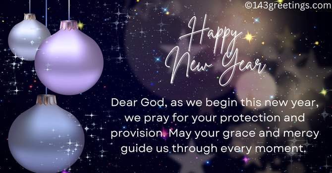 New Year Wishes and Prayers
