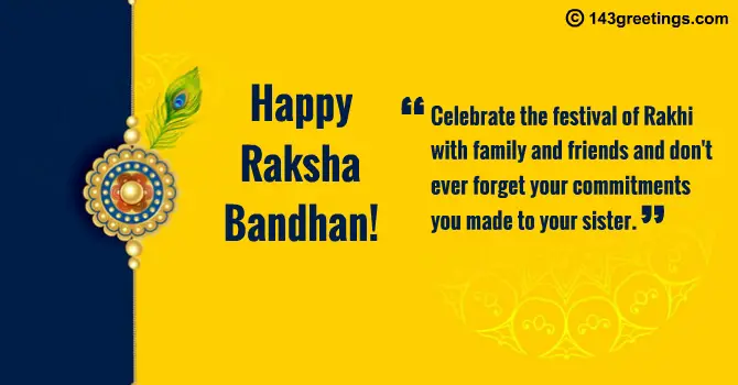 Rakhi Quotes: Best Raksha Bandhan Saying | 143 Greetings Rakhi Quotes: Best Raksha Bandhan Saying | 143 Greetings