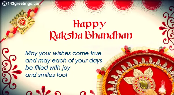 Raksha Bandhan Wishes for Sister