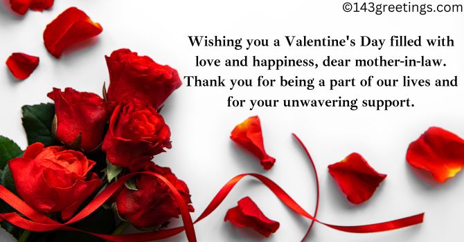 Valentine Message for Mother-in-Law